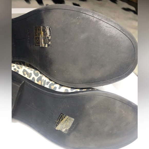 Dolce Vita Women’s Size 8.5 Leopard Ankle Boots Zip Closure Block Heel - Picture 6 of 10